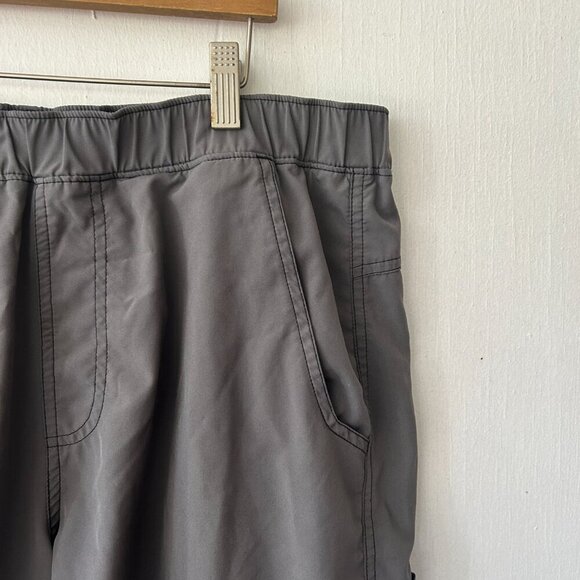 Magellan Hiking Shorts Mens 32 Gray Pockets Outdoor Quick Dry - Picture 2 of 6